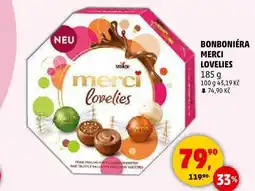 Penny Market BONBONIÉRA MERCI LOVELIES, 185 g nabídka
