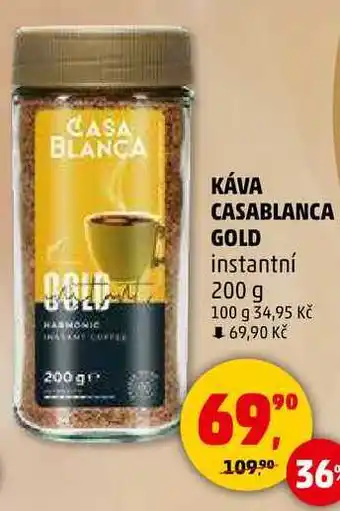 Penny Market KÁVA CASABLANCA GOLD instantní, 200 g nabídka