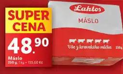 Lidl Máslo nabídka