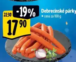 Albert Debrecínské párky nabídka