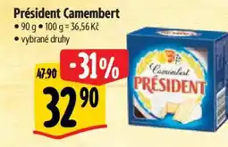 Albert Président Camembert nabídka