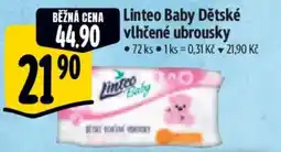 Albert Linteo Baby Dětské vlhčené ubrousky nabídka