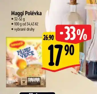 Albert Maggi Polévka nabídka