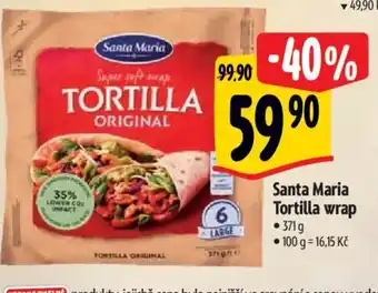 Albert Santa Maria Tortilla wrap nabídka