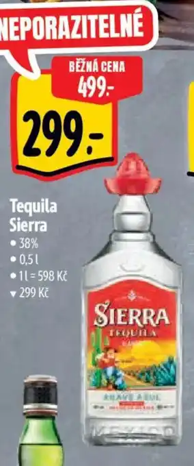 Albert Tequila Sierra nabídka