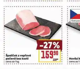 Billa Špalíček z vepřové pečeně bez kosti nabídka