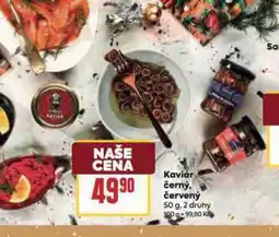 Billa Kaviár černý, červený nabídka