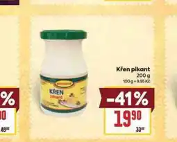 Billa Křen pikant nabídka