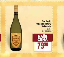 Billa Contello prosecco doc frizante nabídka