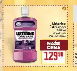 Billa Listerine ústní voda nabídka
