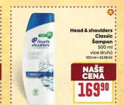 Billa Head&shoulders šampon nabídka