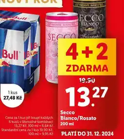 Lidl Secco bianco / rosato nabídka