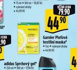 Albert Garnier pleťová maska nabídka