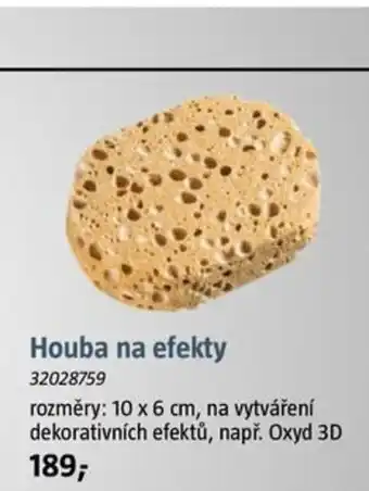 Bauhaus Houba na efekty nabídka