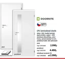 Bauhaus CPL laminátové dveře nabídka