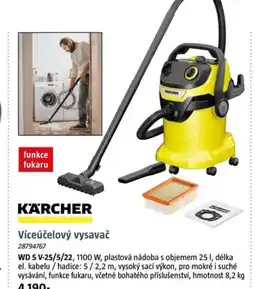 Bauhaus KARCHER Víceúčelový vysavač nabídka