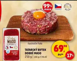 Penny Market TATARSKÝ BIFTEK DOBRÉ MASO, 250 g nabídka