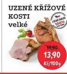 RABBIT řeznictví UZENÉ KŘÍŽOVÉ KOSTI velké 100g nabídka