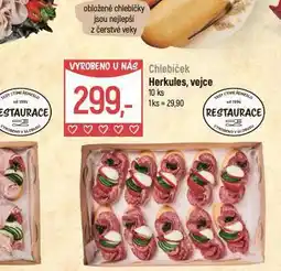 Globus Chlebíček herkules, vejce nabídka