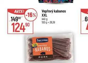 Globus Vepřový kabanos xxl nabídka