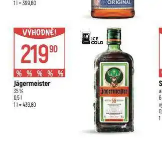 Globus Jägermeister nabídka