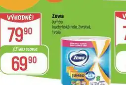 Globus Zewa jumbo kuchyňské role nabídka