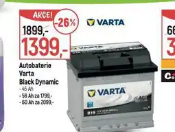 Globus Autobaterie varta 56 ah nabídka