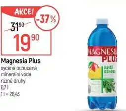 Globus Magnesia Plus sycená ochucená minerální voda nabídka