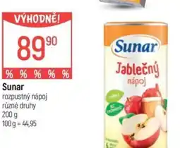Sunar rozpustný nápoj
