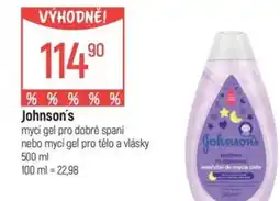 Globus Johnson's mycí gel pro dobré spaní nabídka