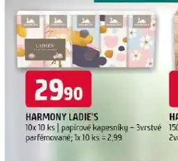 Terno Harmony ladie´s papírové kapesníky nabídka