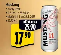 Albert Mustang nabídka