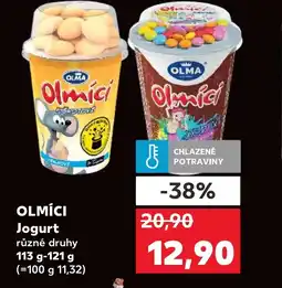 Kaufland OLMÍCI Jogurt nabídka