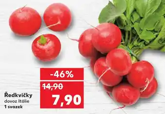 Kaufland Ředkvičky nabídka