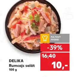 Kaufland DELIKA Rumcajs salát nabídka