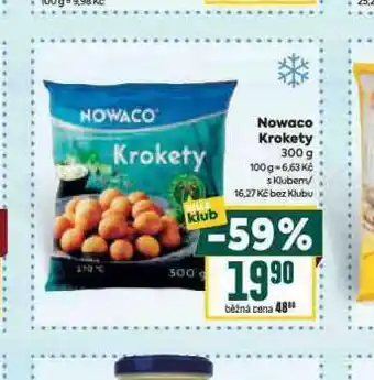 Billa Nowaco krokety nabídka