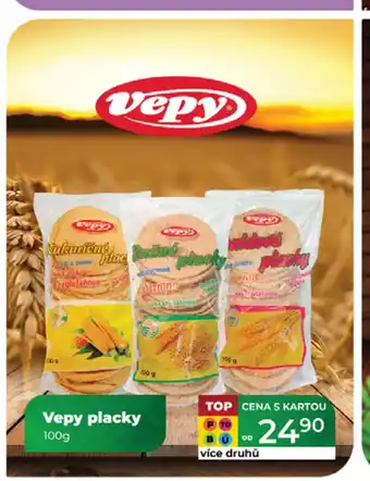 Tamda Foods Vepy placky nabídka