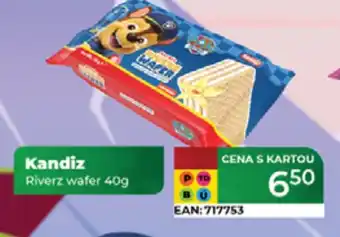 Tamda Foods Kandiz Riverz wafer nabídka