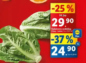 Lidl Salátová srdíčka nabídka