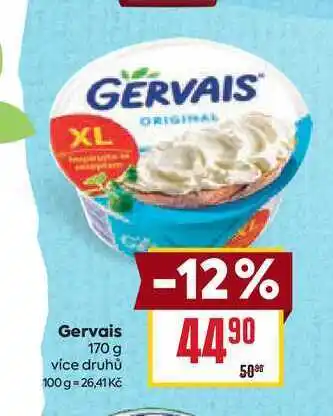 Billa Gervais 170 g nabídka