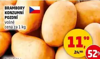 Penny Market BRAMBORY KONZUMNÍ POZDNÍ volné, 1 kg nabídka