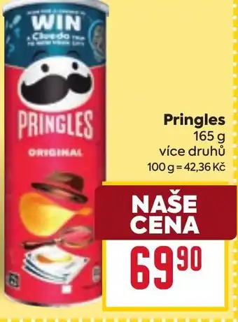 Billa Pringles nabídka