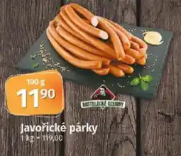 Coop Javořické párky nabídka