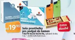 Coop Solo prostředky pro podpal do kamen nabídka