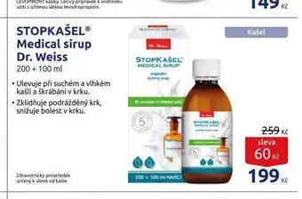 Benu Stopkašel medical sirup nabídka