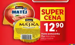 Lidl Hamé pomazánky nabídka