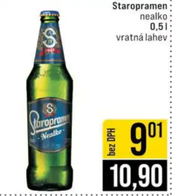 Jip Staropramen nealko nabídka