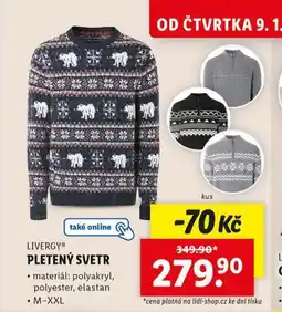 Lidl Pletený svetr nabídka