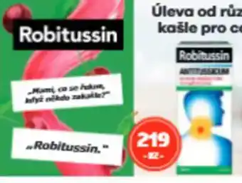 mojelekarna.cz Robitussin nabídka