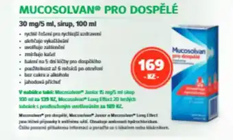 mojelekarna.cz MUCOSOLVAN Pro dospělé nabídka